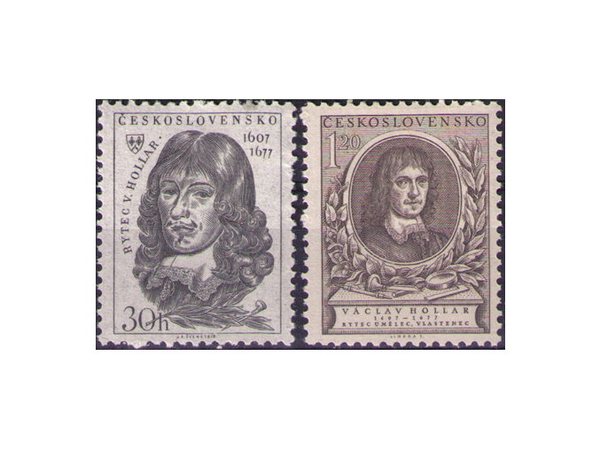ČS 1953 / 0762-0763 / V. Hollar **