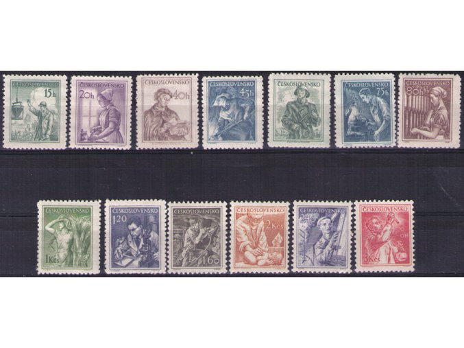 ČS 1954 / 0775-0787 / Povolania **