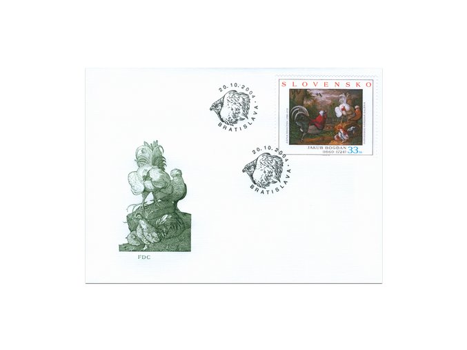 SR 2004 / 335-336 / Umenie / FDC (2)