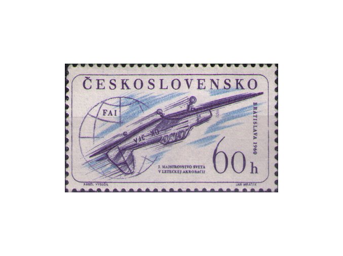 ČS 1960 / 1137 / MS v leteckej akrobacii **