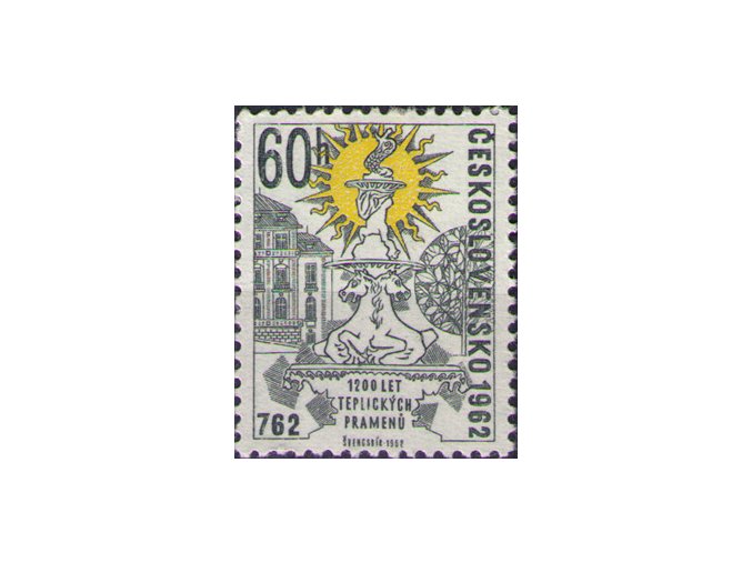 ČS 1962 / 1255 / Kúpele Teplice **