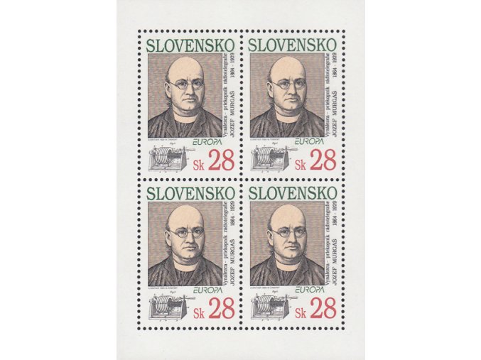 SR 1994 / 030 / EUROPA - Vynálezcovia PL