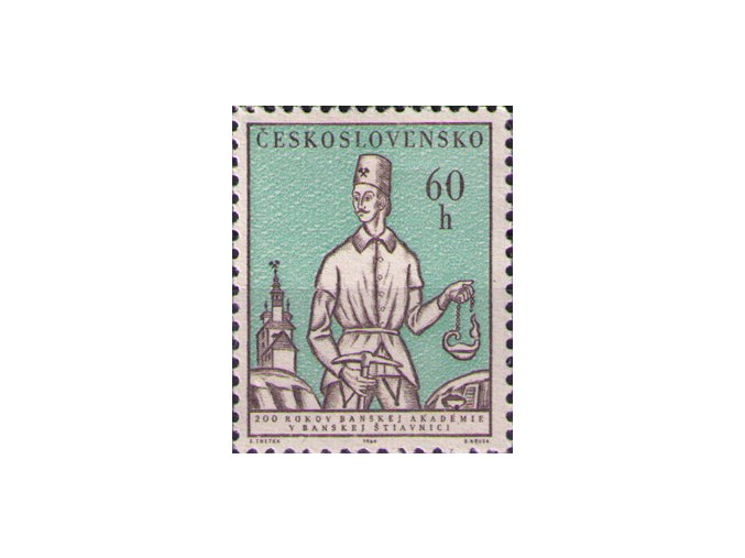 ČS 1964 / 1384 / 200 rokov Banskej akadémie **