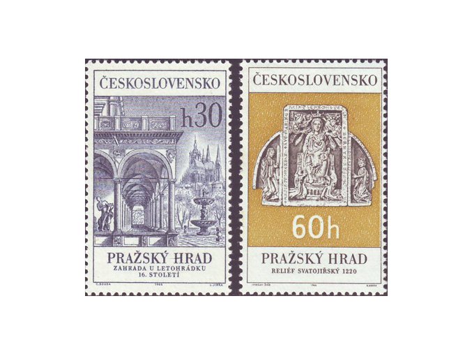 ČS 1966 / 1524-1525 / Pražský hrad **