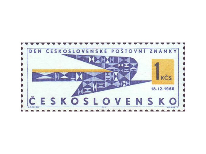ČS 1966 / 1579 / Deň čs. poštovej známky **