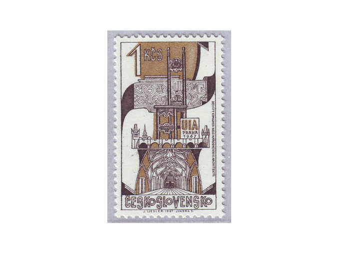 ČS 1967 / 1622 / Únia architektov **