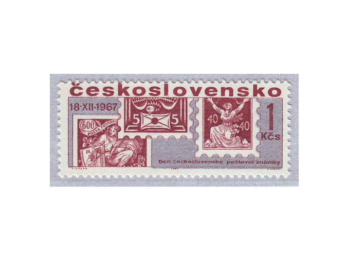 ČS 1967 / 1654 / Deň čs. poštovej známky **