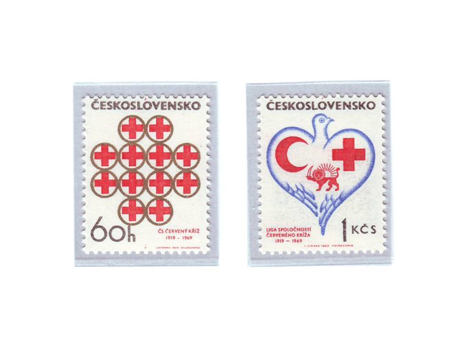 ČS 1969 / 1741-1742 / Červený kríž **