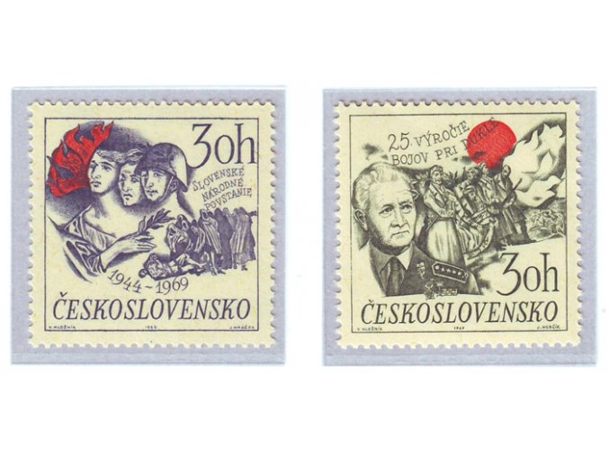 ČS 1969 / 1778-1779 / Výročie SNP a Dukla **