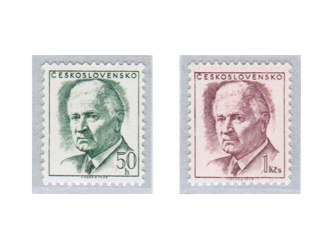 ČS 1970 / 1808-1809 / Ludvík Svoboda (výplatné) **