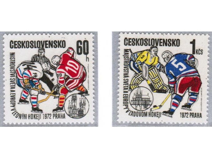 ČS 1972 / 1953-1954 / MS v ľadovom hokeji **