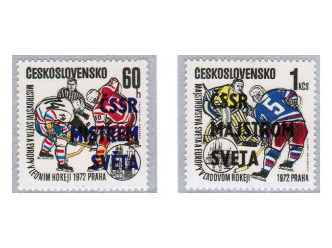 ČS 1972 / 1961-1962 / MS v ľadovom hokeji - ČSSR majstrom sveta **