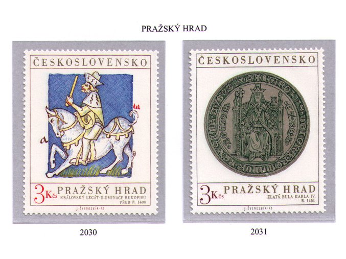 ČS 1973 / 2030-2031 / Pražský hrad **