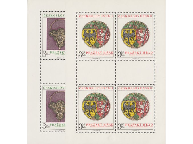 ČS 1975 / 2173-2174 PL / Pražský hrad **