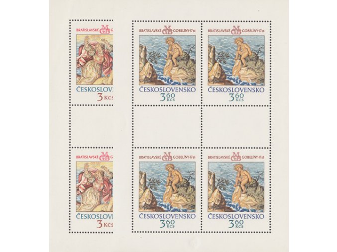 ČS 1976 / 2201-2202 PL / Bratislavské gobelíny III **