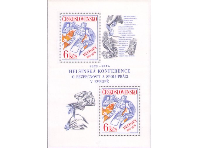 ČS 1976 / 2210 H / Výročie konferencie v Helsinkách **