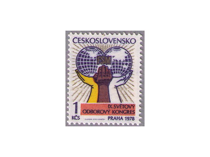 ČS 1978 / 2304 / Odborový kongres **