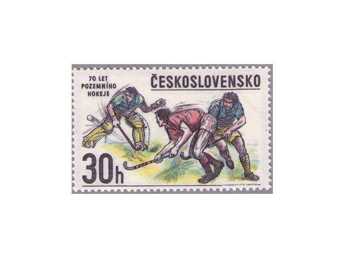 ČS 1978 / 2307 / Pozemný hokej **