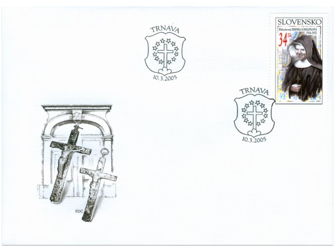SR 2005 / 350 / Zdenka Schelingová / FDC