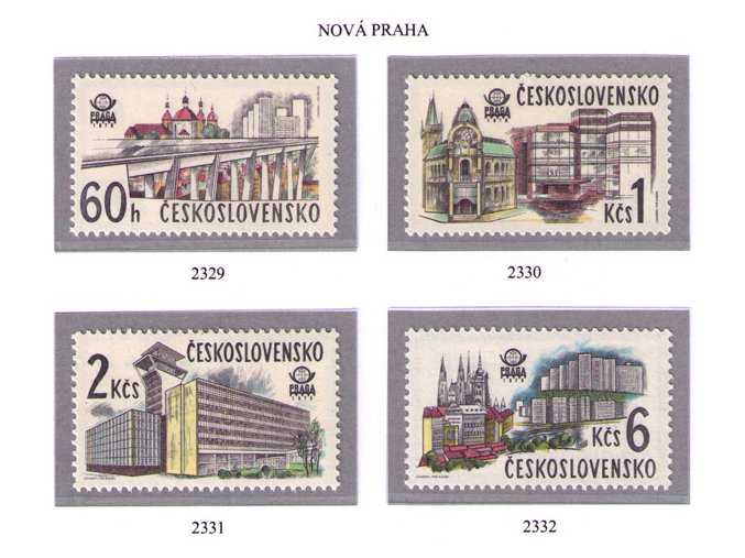 ČS 1978 / 2329-2332 / Nová Praha **