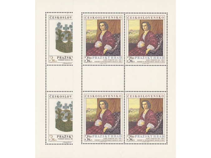 ČS 1979 / 2376-2377 PL / Pražský hrad **