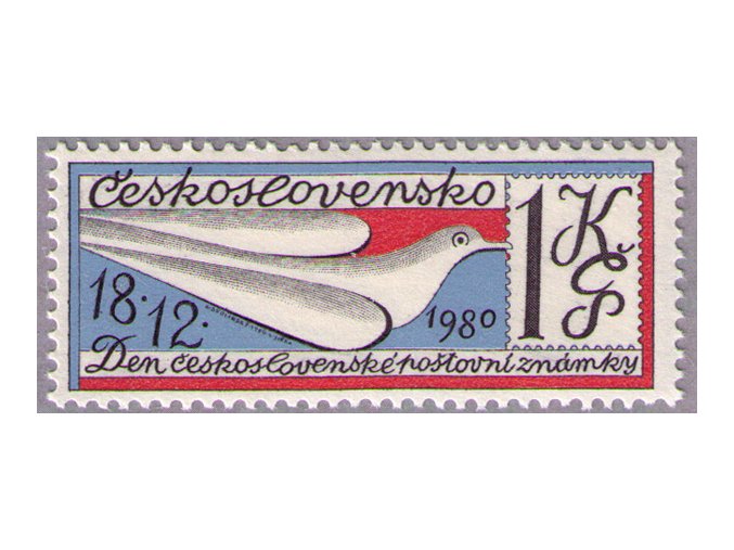 ČS 1980 / 2466 / Deň čs. poštovej známky **