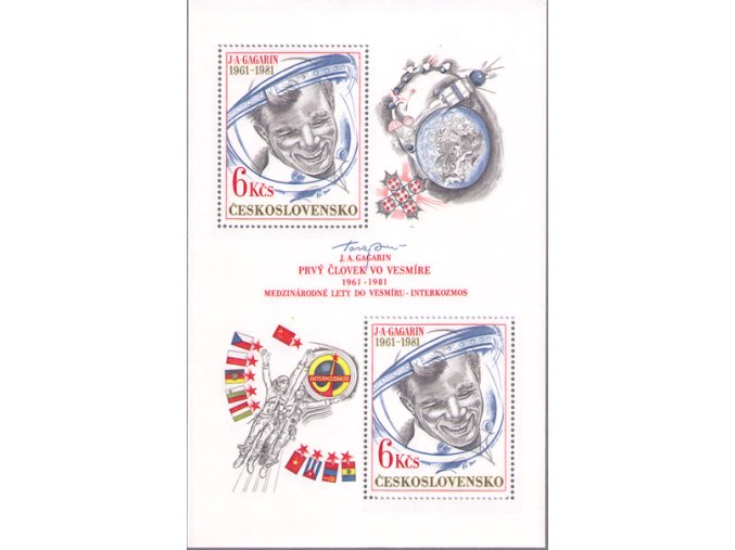 ČS 1981 / 2482 H / Interkozmos **