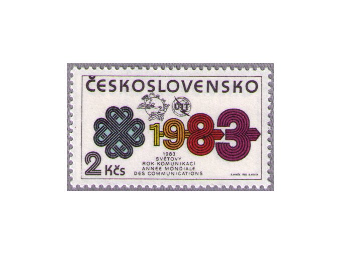 ČS 1983 / 2581 / Rok komunikácií **