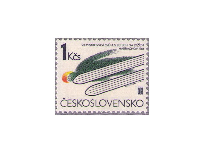 ČS 1983 / 2585 / MS v letoch na lyžiach **