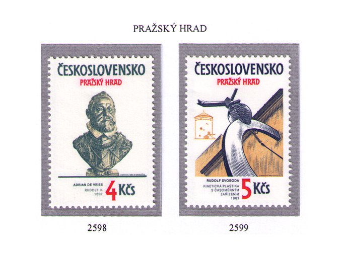 ČS 1983 / 2598-2599 / Pražský hrad **