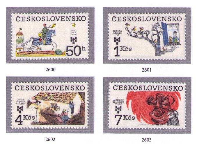 ČS 1983 / 2600-2603 / BIB 1983 **