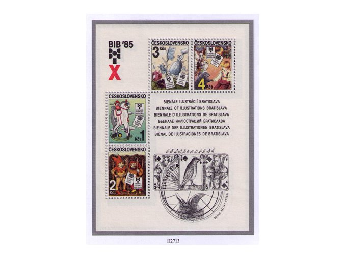ČS 1985 / 2713 H / BIB 1985 **