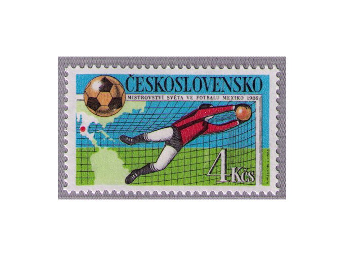 ČS 1986 / 2745 / MS vo futbale **