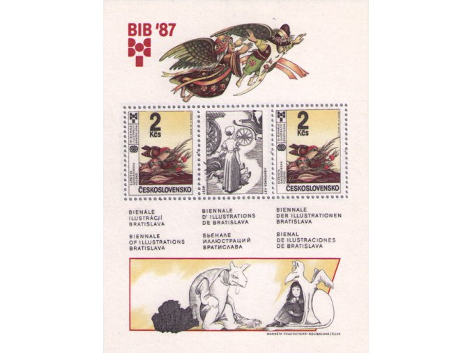 ČS 1987 / 2808 H / BIB 1987 **