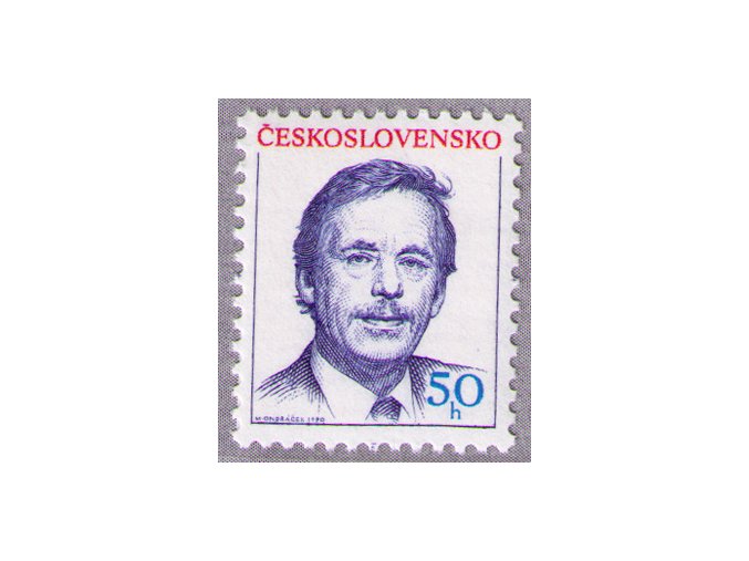 ČS 1990 / 2928 / V. Havel **