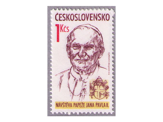 ČS 1990 / 2938 / Návšteva Jána Pavla II **