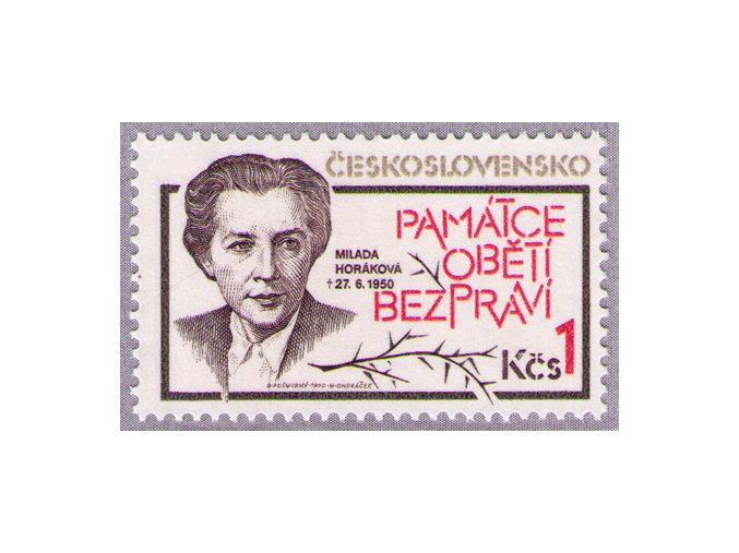 ČS 1990 / 2946 / Milada Horáková **