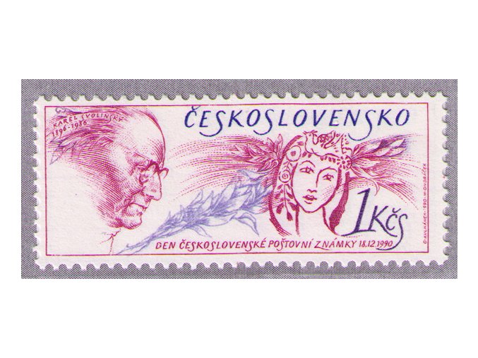 ČS 1990 / 2965 / Deň čs. poštovej známky **