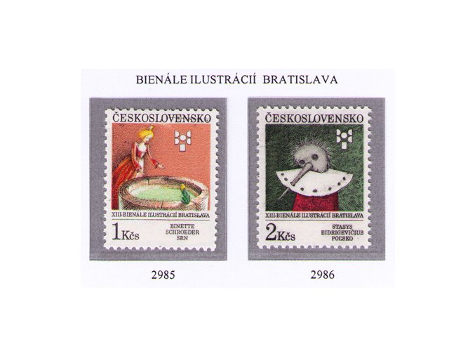 ČS 1991 / 2985-2986 / BIB 1991 **