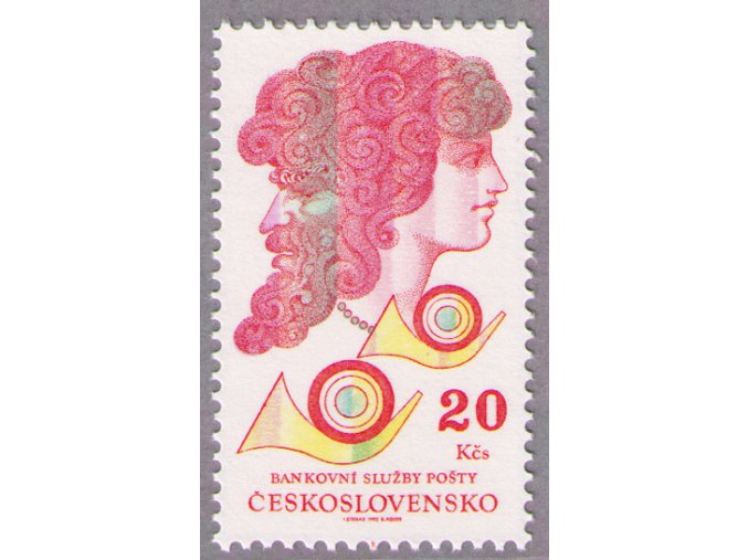 ČS 1992 / 3021 / Poštová banka **