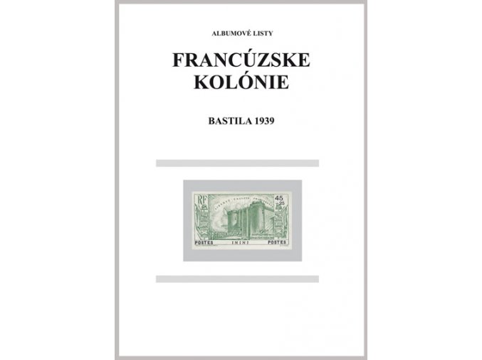 Albumové listy Franc kol 1939 Bastila