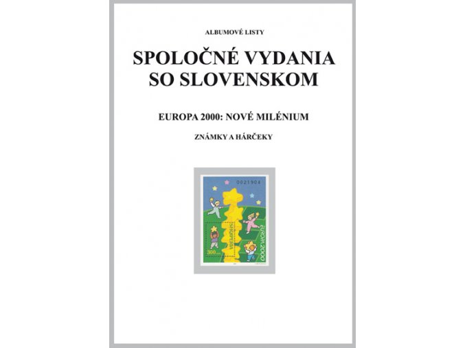 Albumové listy SR Spoločné vydania 2000 I