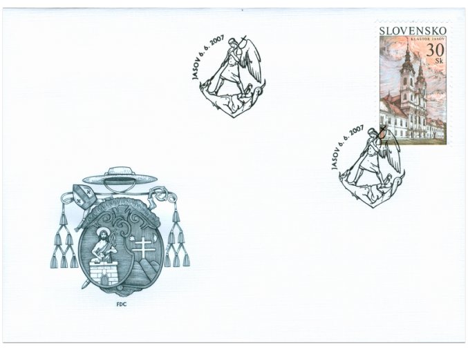 SR 2007 / 399-400 / Krásy našej vlasti / FDC (2)