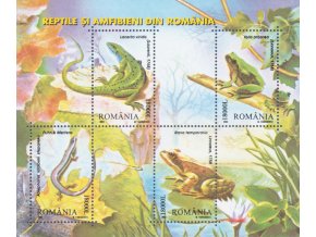 Rumunsko 5764 5767 Bl 334