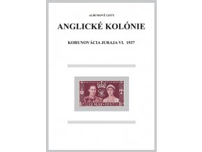Albumové listy angl kol 1937 Korunovácia Juraja VI.