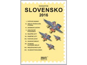 Katalog znamky SR 2016