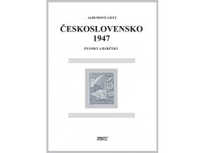 Albumové listy Československo 1947 I