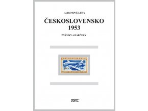 Albumové listy Československo 1953