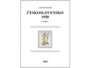 Albumové listy Československo 1958 I