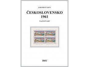 Albumové listy Československo 1961 II